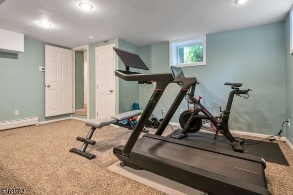 Fitness Equipment, Interior, Recessed Lighting