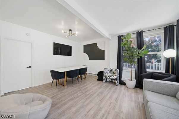 Dining room, Interior, Wood Texture Flooring