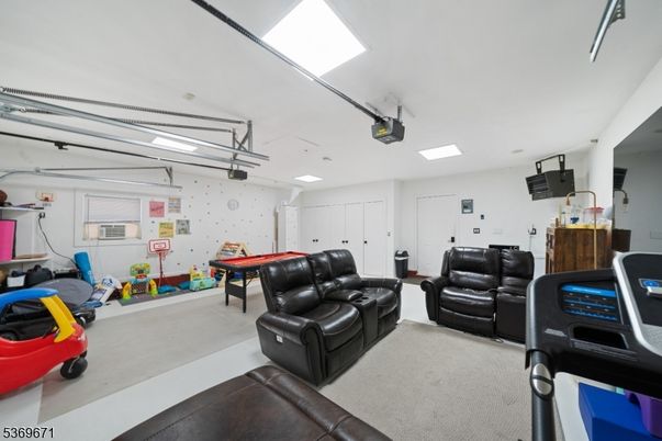 Billiard Table, Game Room, Garage, Interior, Recessed Lighting