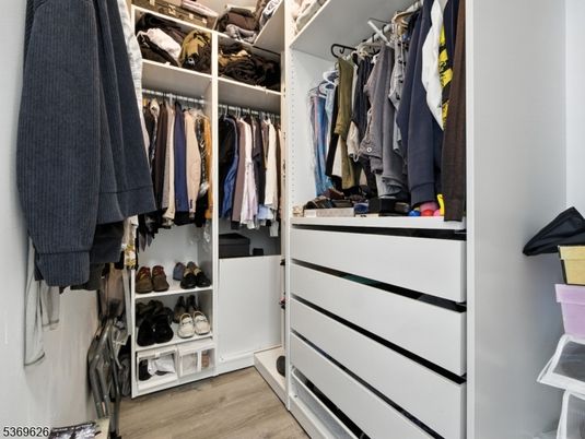 Interior, Walk-in Closets, Wood Texture Flooring