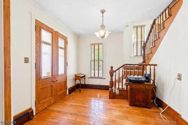 Chandelier, Interior, Wood Texture Flooring