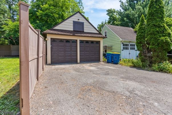 Backyard, Detached Garage, Exterior