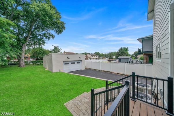 Backyard, Detached Garage, Exterior