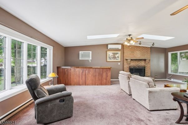 Fireplace, Interior, Living room, Stone Walls