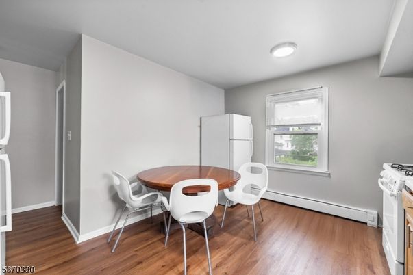 Dining room, Interior, Wood Texture Flooring
