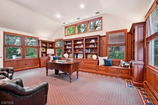Home Office, Interior, Recessed Lighting