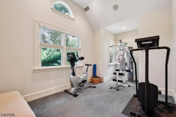 Fitness Equipment, Interior, Recessed Lighting