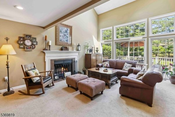 Fireplace, Interior, Living room, Recessed Lighting