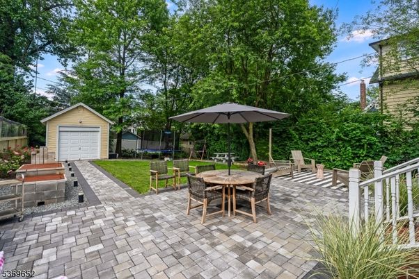 Backyard, Detached Garage, Exterior