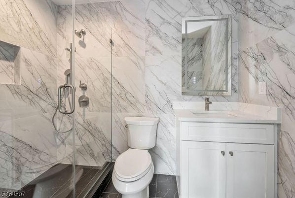 Bathroom, Interior, Marble Walls