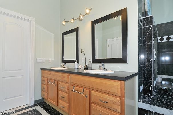 Bathroom, Dual Sink Vanities, Interior, Marble, Marble Walls