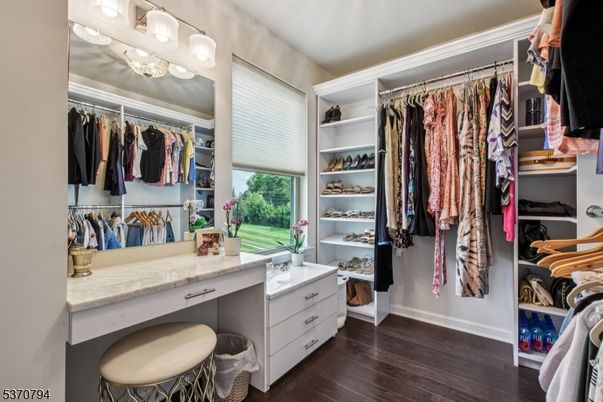Interior, Walk-in Closets, Wood Texture Flooring