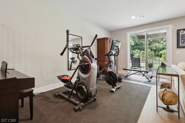 Fitness Equipment, Interior, Recessed Lighting