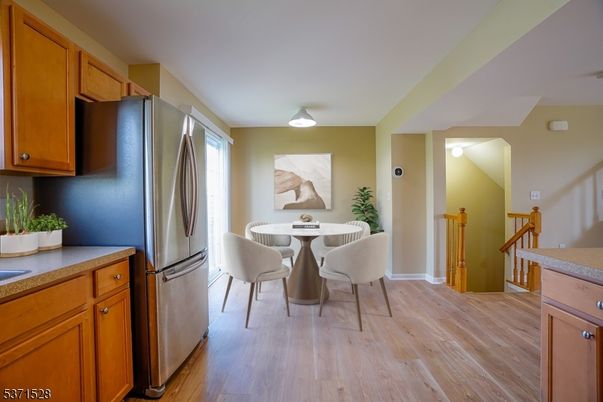 Dining room, Interior, Kitchen, Wood Texture Flooring