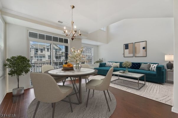 Chandelier, Dining room, Interior, Living room, Wood Texture Flooring