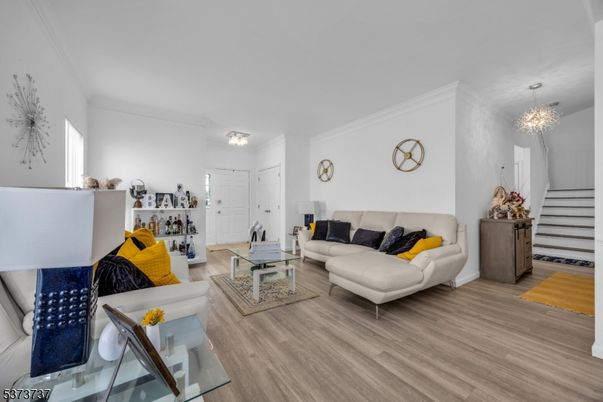 Chandelier, Interior, Living room, Wood Texture Flooring