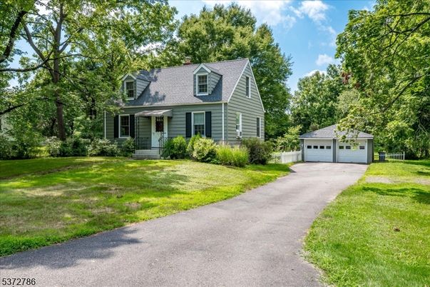 Backyard, Detached Garage, Exterior, Facade, Cape Cod