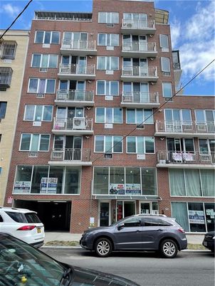 Exterior, Facade, Brick Facade, Condo Building