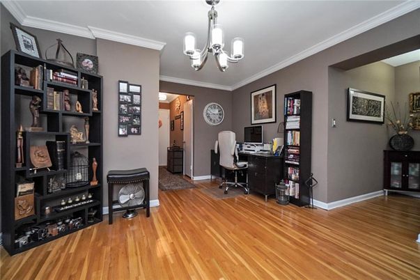 Chandelier, Home Office, Interior, Wood Texture Flooring