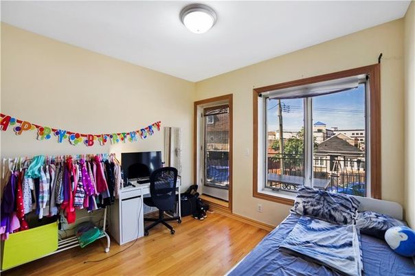 Bedroom, Home Office, Interior, Wood Texture Flooring
