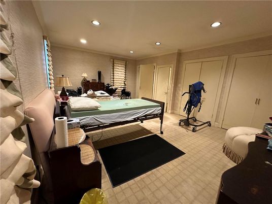 Bedroom, Fitness Equipment, Interior, Recessed Lighting