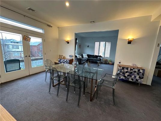 Dining room, Interior, Living room, Recessed Lighting