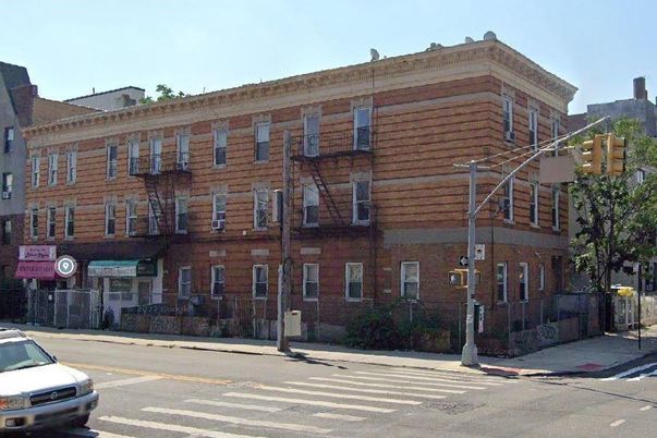Exterior, Facade, Brick Facade, Condo Building