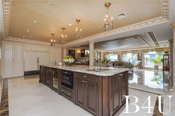 Chandelier, Interior, Kitchen, Recessed Lighting