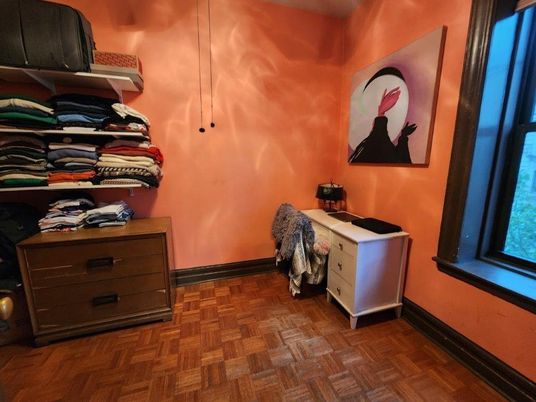 Interior, Walk-in Closets, Wood Texture Flooring