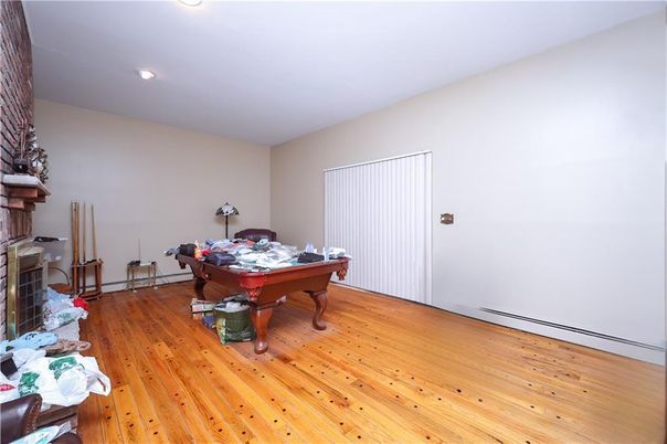 Game Room, Interior, Recessed Lighting, Wood Texture Flooring