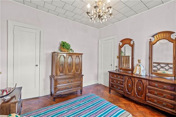Chandelier, Interior, Wood Texture Flooring