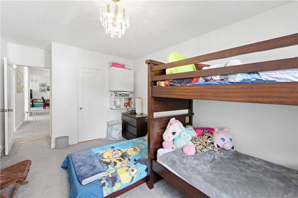 Bedroom, Chandelier, Interior