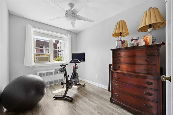 Fitness Equipment, Interior, Wood Texture Flooring
