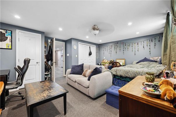 Home Office, Interior, Living room, Recessed Lighting