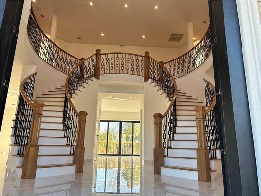 Interior, Marble, Recessed Lighting
