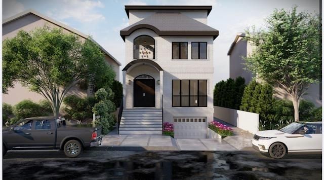 Attached, Exterior, Facade, None