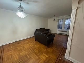 Chandelier, Interior, Living room, Pendant Lights, Wood Texture Flooring