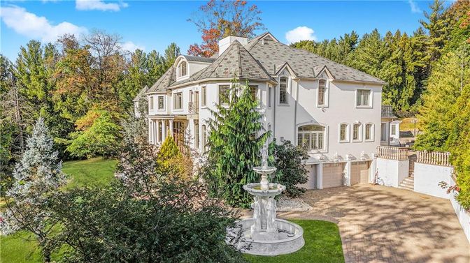 Attached, Backyard, Exterior, Facade, French Provincial