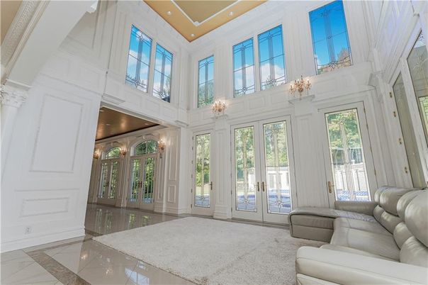 Interior, Living room, Marble, Recessed Lighting