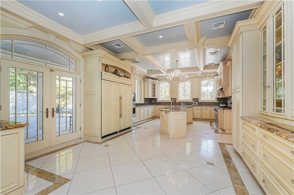 Chandelier, Interior, Kitchen, Recessed Lighting