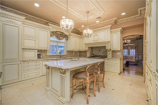 Chandelier, Interior, Kitchen, Pendant Lights, Recessed Lighting