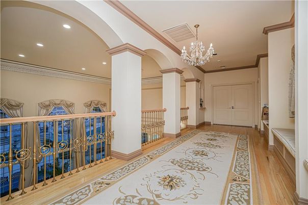 Chandelier, Interior, Recessed Lighting, Wood Texture Flooring