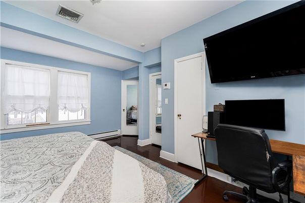 Bedroom, Home Office, Interior, Wood Texture Flooring