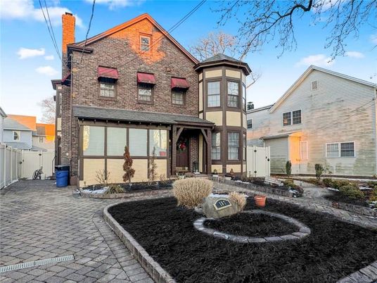 Exterior, Facade, Brick Facade, Tudor Revival