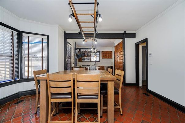 Dining room, Interior, Pendant Lights
