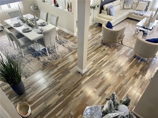 Dining room, Interior, Living room, Wood Texture Flooring