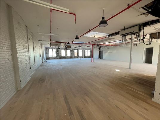 Interior, Stone Walls, Wood Texture Flooring