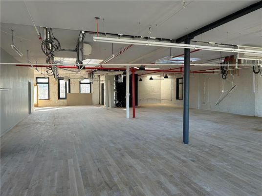 Garage, Interior, Wood Texture Flooring