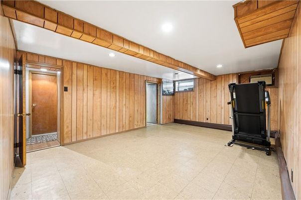 Interior, Recessed Lighting, Wooden Walls