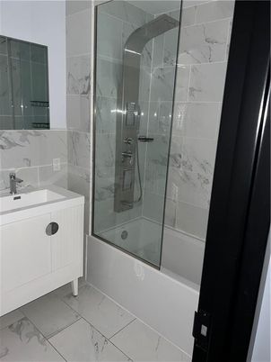 Bathroom, Glass Shower, Interior, Marble, Marble Walls